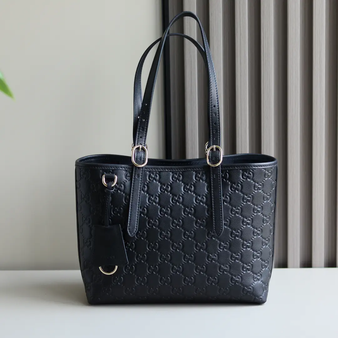 Gucci Embossed Monogram Tote Bag image 1