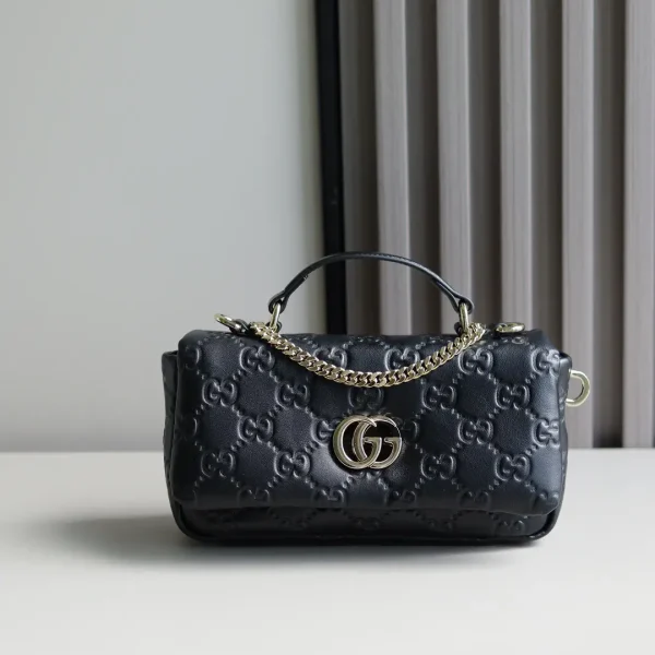 Gucci GG Monogram Mini Top Handle Bag image 1