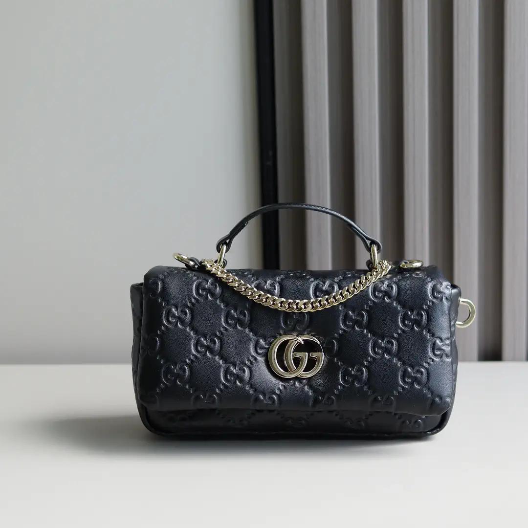 Gucci GG Monogram Mini Top Handle Bag image 1