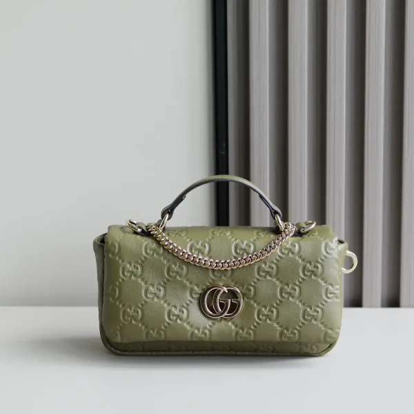 Gucci GG Monogram Mini Top Handle Bag image 1