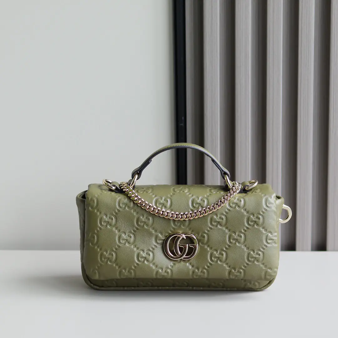 Gucci GG Monogram Mini Top Handle Bag image 1