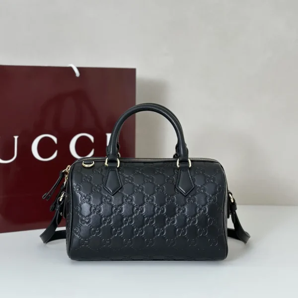 Gucci Embossed Monogram Top Handle Bag image 1
