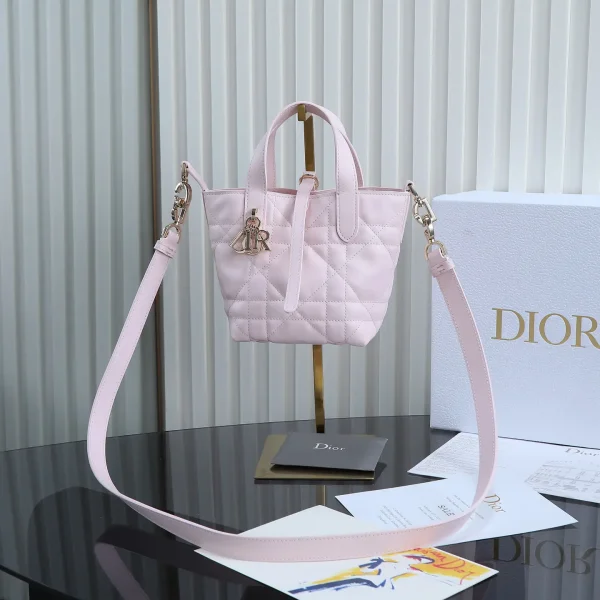 Dior Quilted Mini Top Handle Bag image 1
