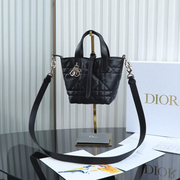 Dior Quilted Mini Top Handle Bag image 1