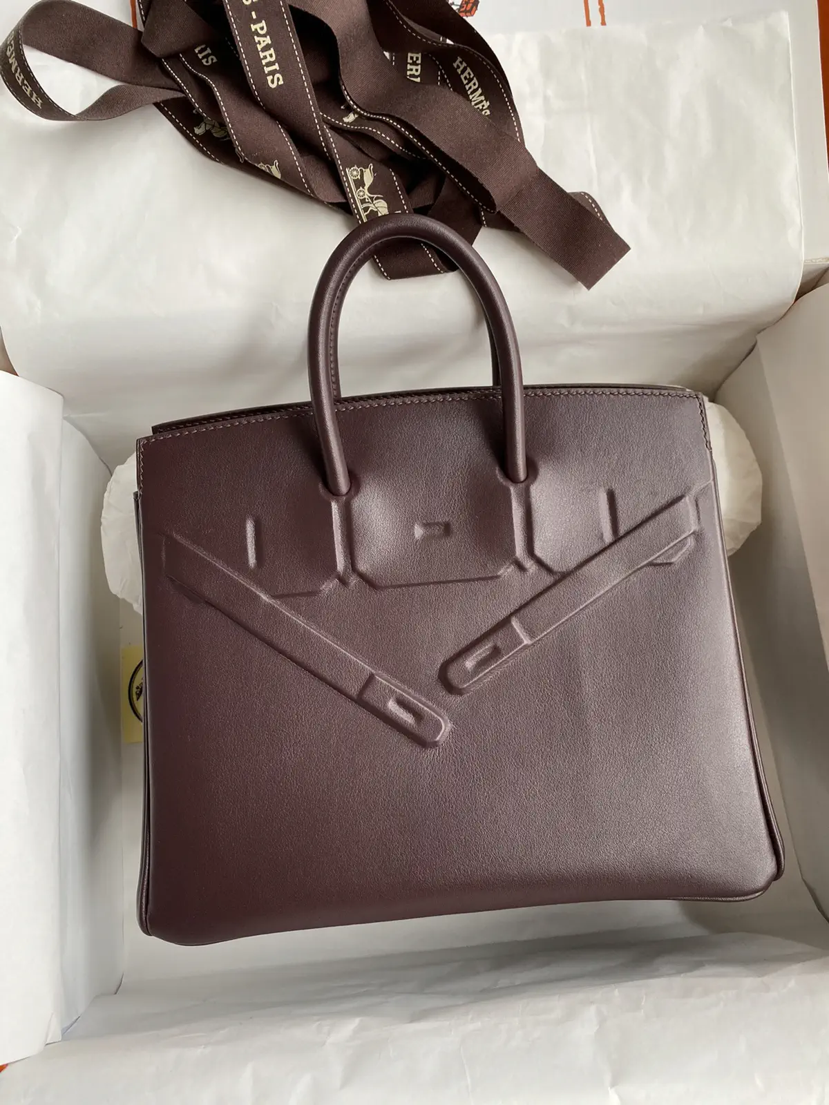 Hermès Birkin Shadow Top Handle Bag image 1