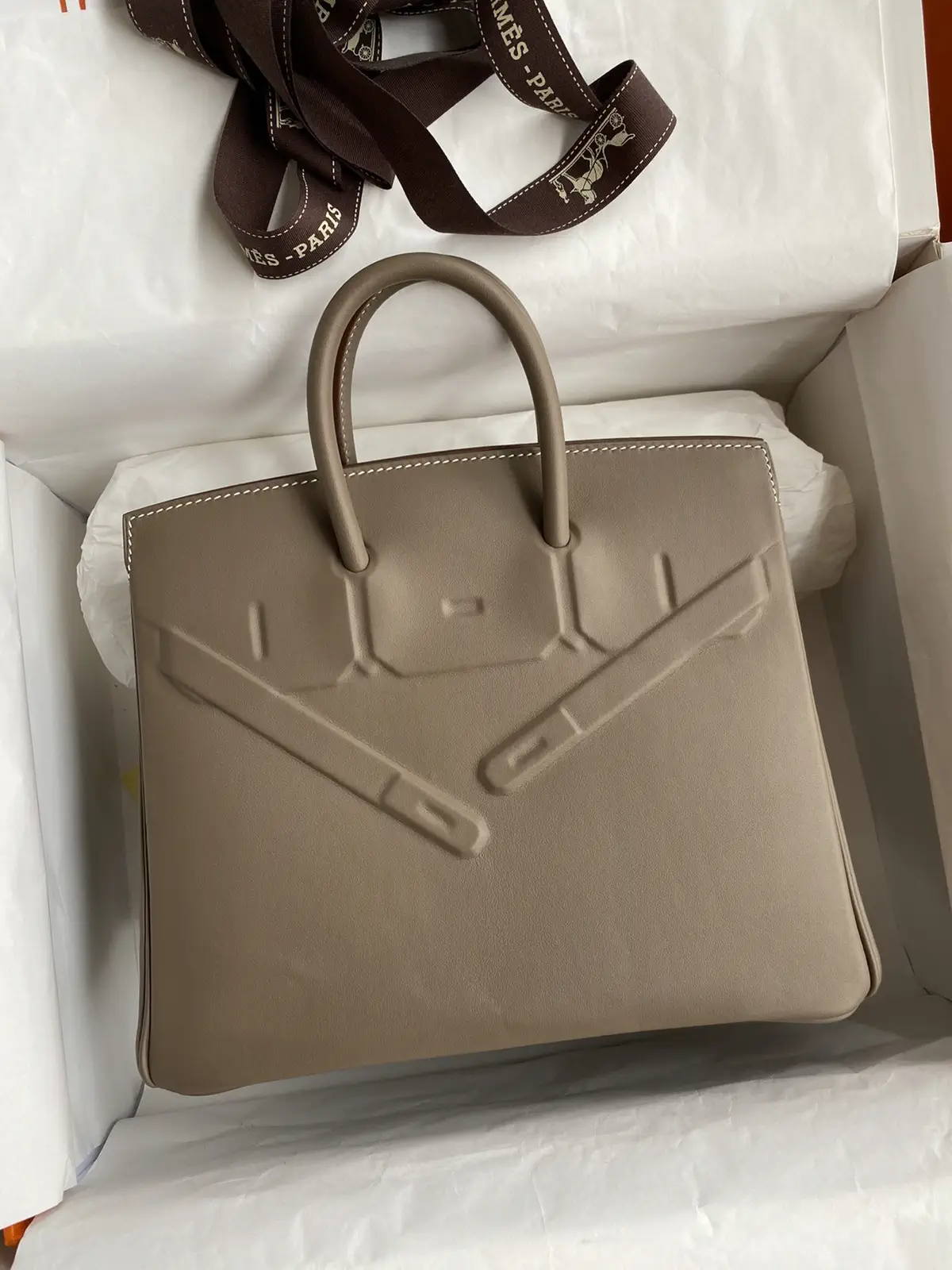 Hermès Birkin Shadow Top Handle Bag image 1