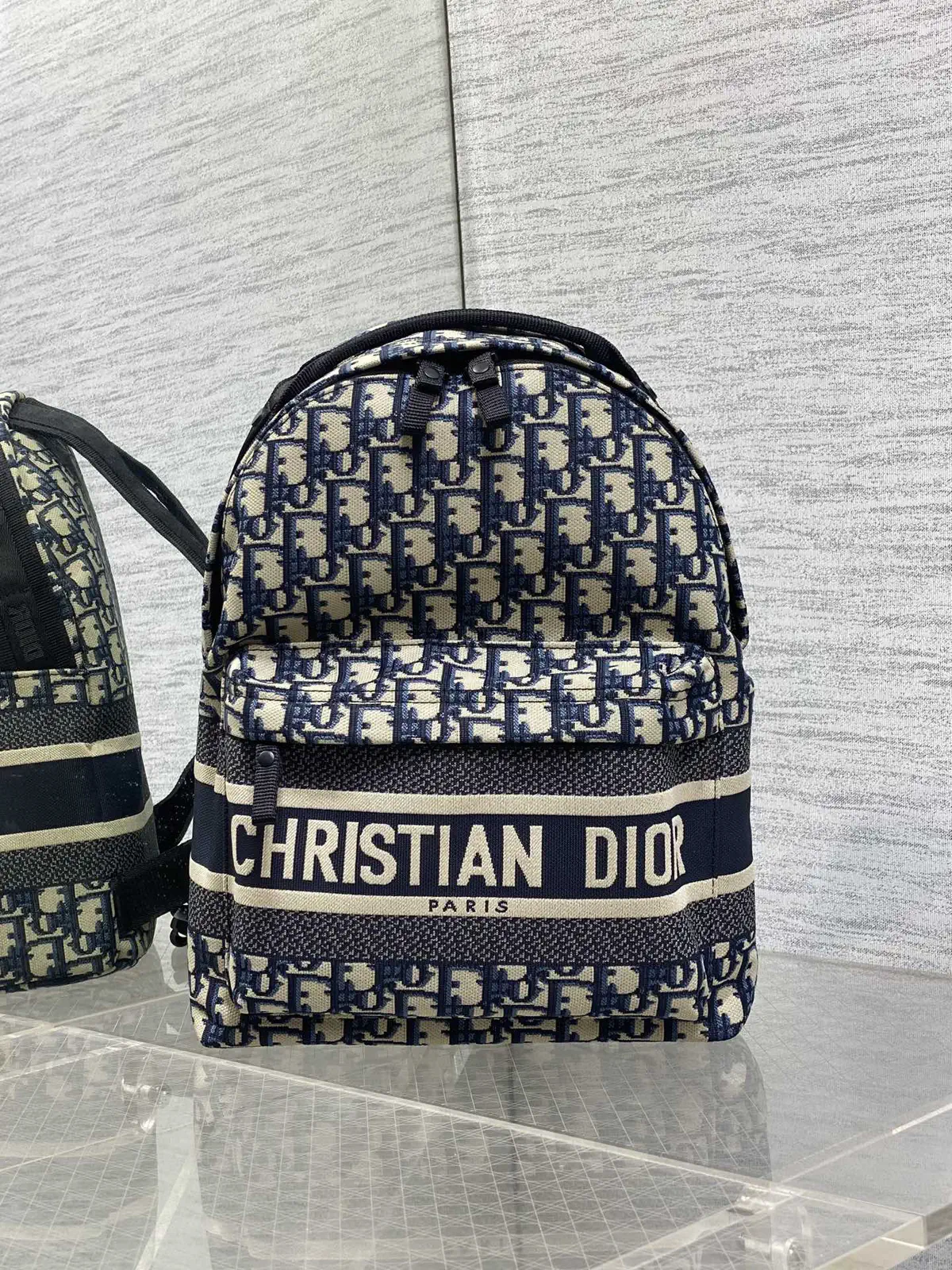 Dior Monogram Canvas Small Backpack image 1