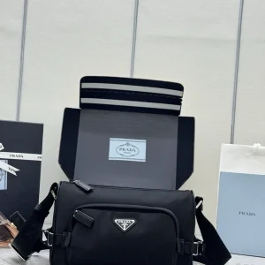 Prada Black Re-Nylon Crossbody Bag image 1
