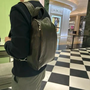 Prada Distressed Leather Sling Bag image 1