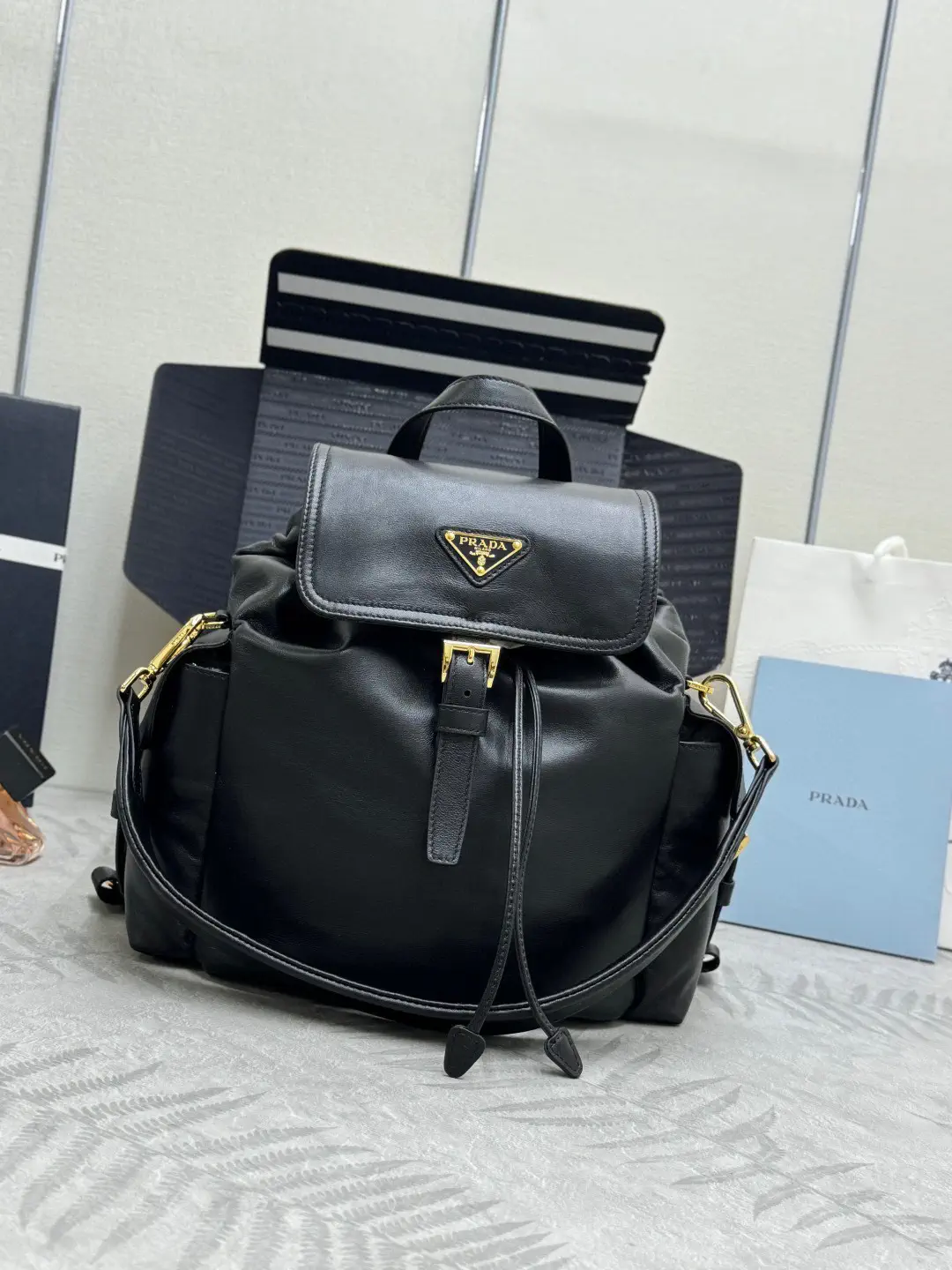 Prada Leather Backpack image 1