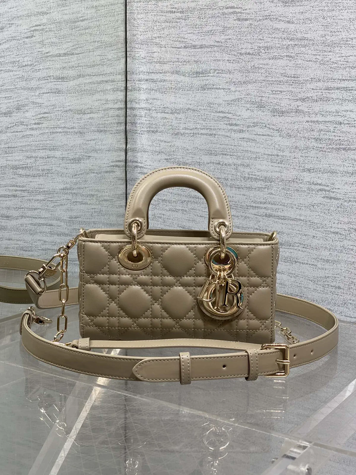 Dior Quilted Mini Top Handle Bag image 1