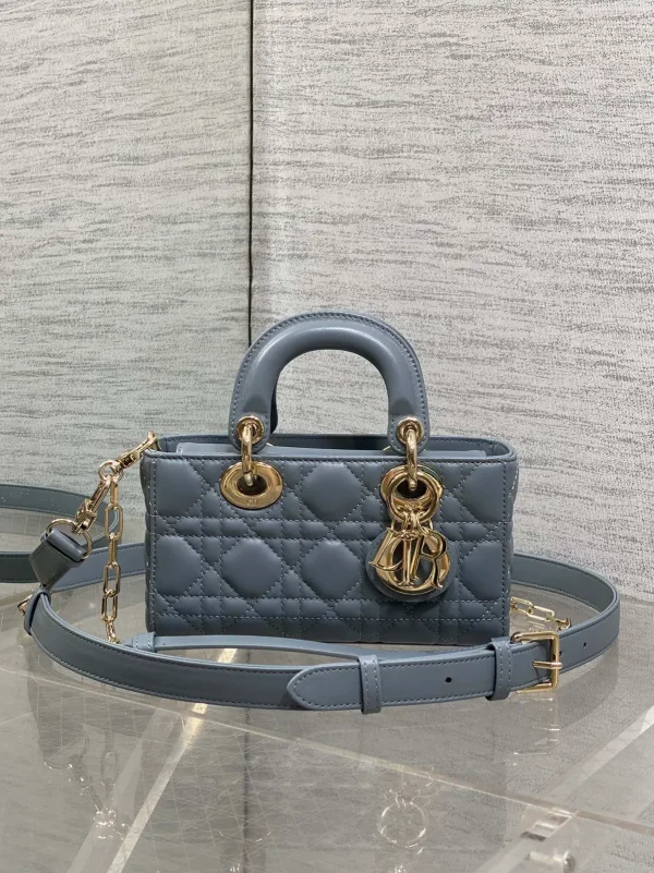 Dior D-Joy Mini Quilted Top Handle Bag image 1