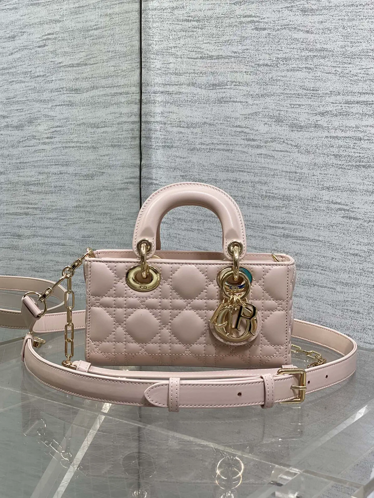 Dior Quilted Mini Top Handle Bag image 1