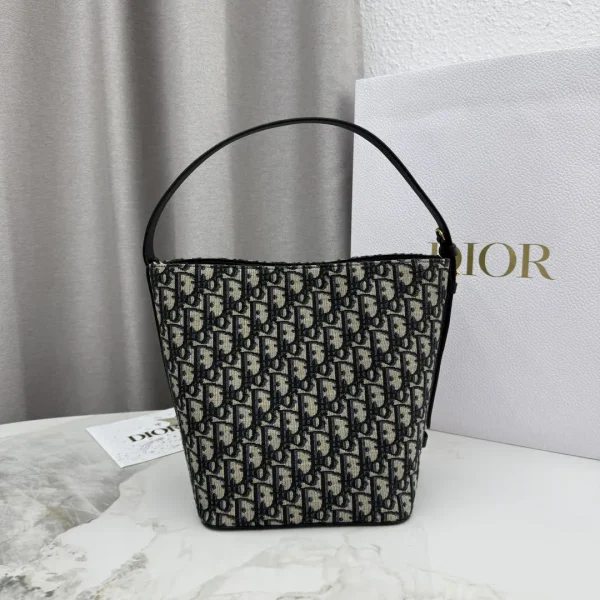 Dior Oblique Print Small Bucket Bag image 1