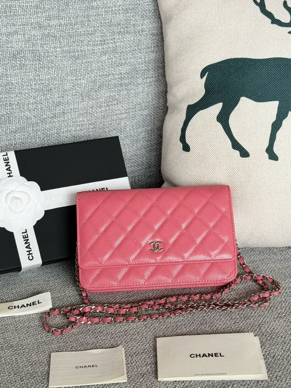 Chanel Quilted Caviar WOC Crossbody Bag image 1