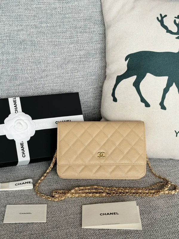 Chanel Quilted Wallet on Chain image 1