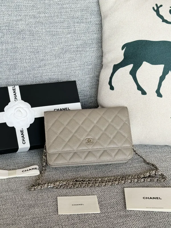 Chanel Quilted Wallet on Chain image 1