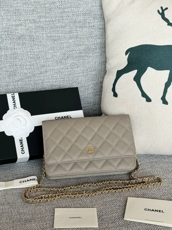 Chanel Quilted Wallet on Chain image 1