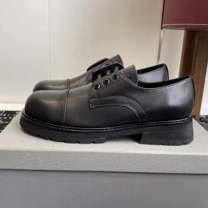 Balenciaga 25ss Faux Lace-Up Vintage Loafers image 1