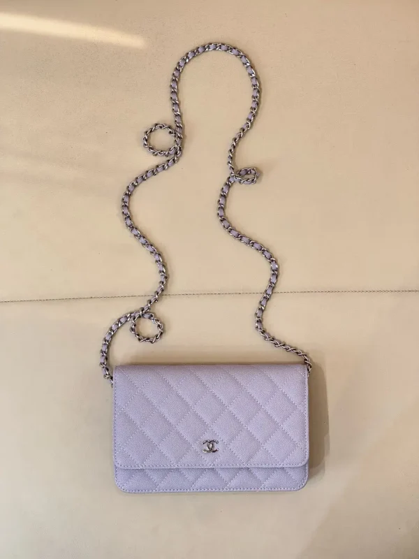 Chanel Quilted Wallet on Chain image 1