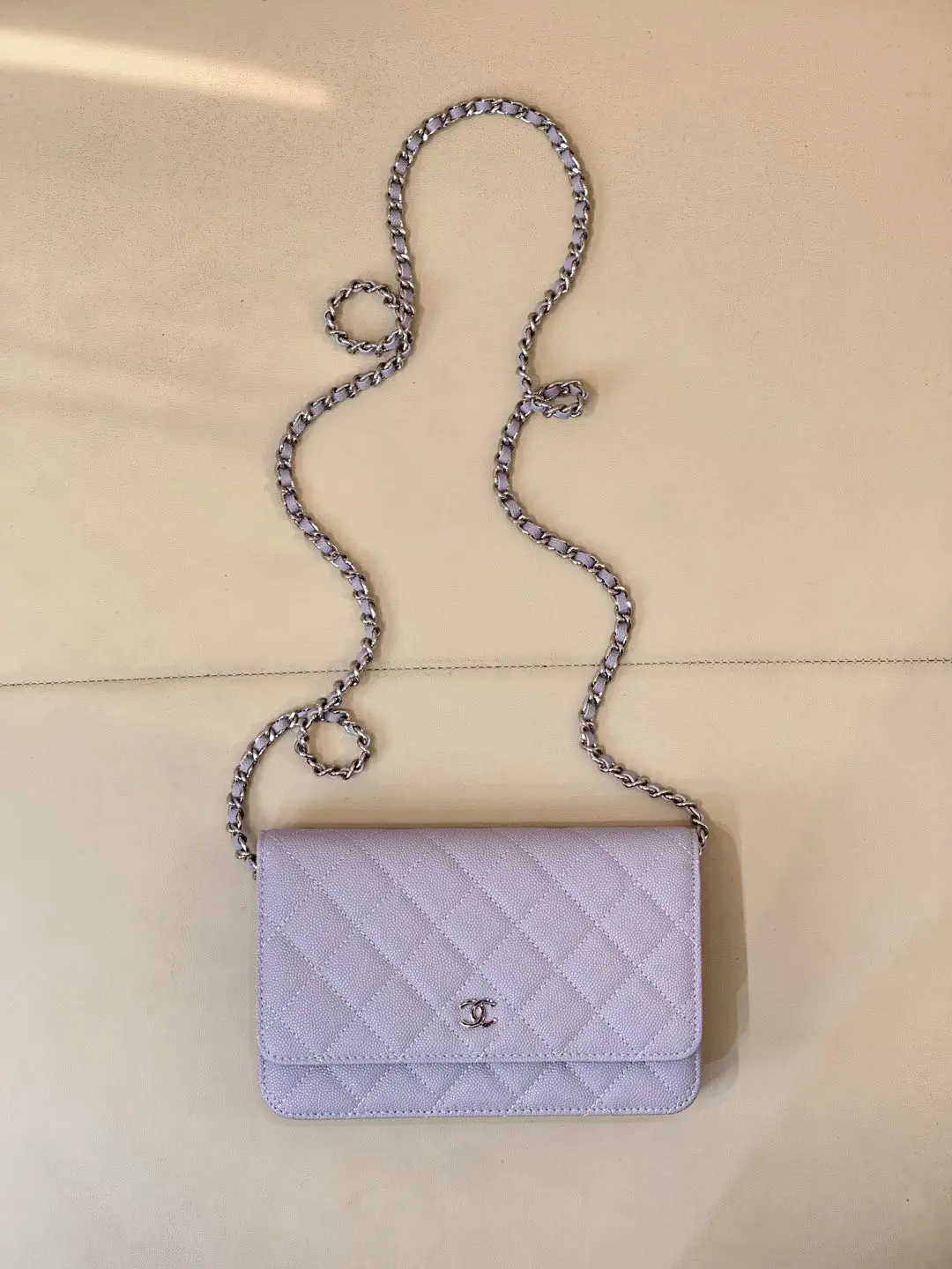 Chanel Quilted Wallet on Chain image 1