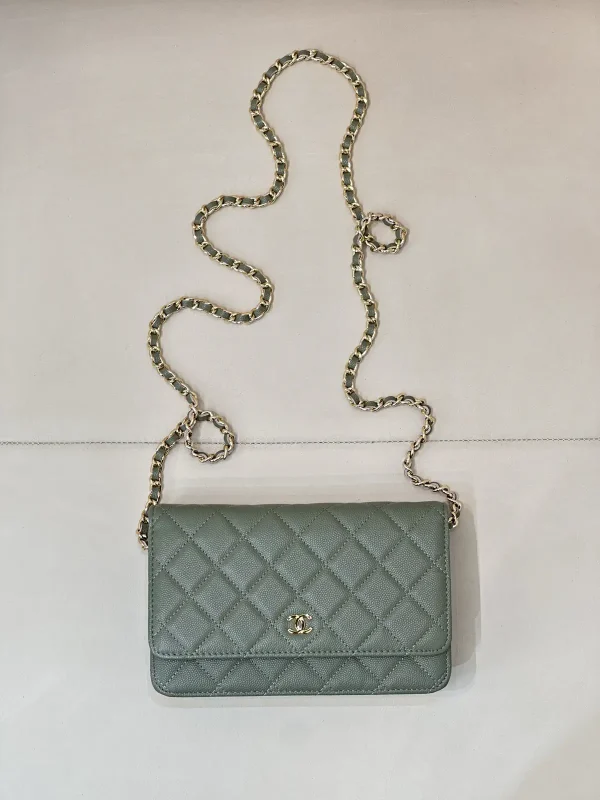 Chanel Quilted Chain Wallet on Chain image 1