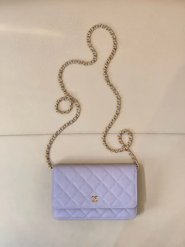 Chanel Quilted Wallet on Chain image 1