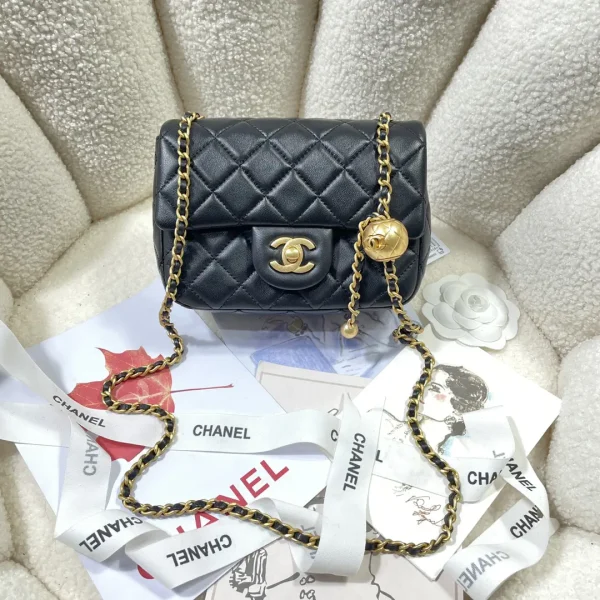 Chanel Quilted Flap Bag with Adjustable Chain Strap image 1