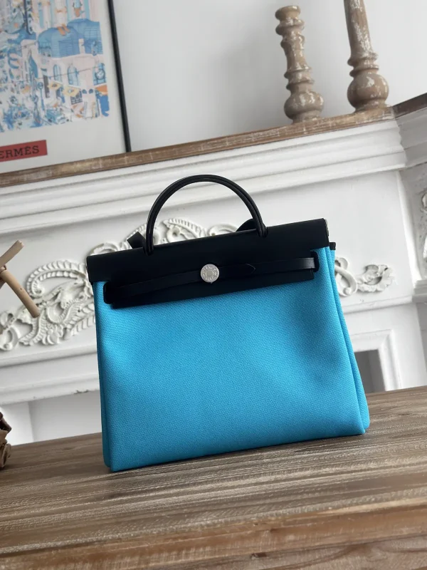 Hermès Canvas Top Handle Bag image 1