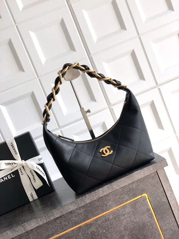 Chanel Quilted Hobo Shoulder Bag image 1