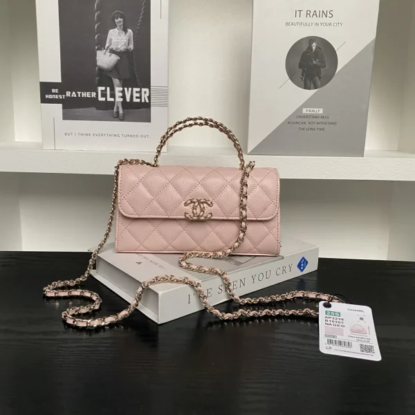Chanel Quilted Chain Handle Bag image 1