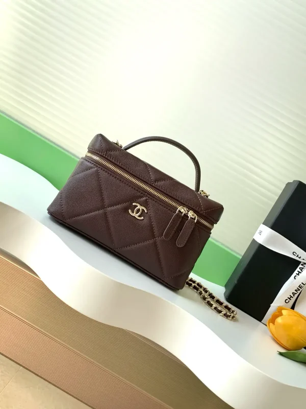 Chanel Quilted Top Handle Bag image 1