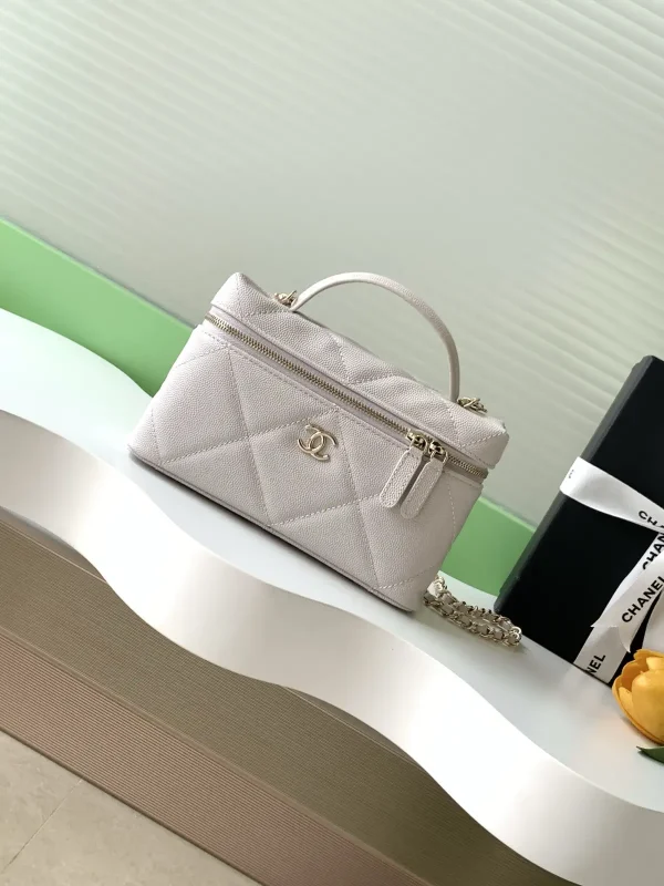 Chanel Quilted Top Handle Bag image 1