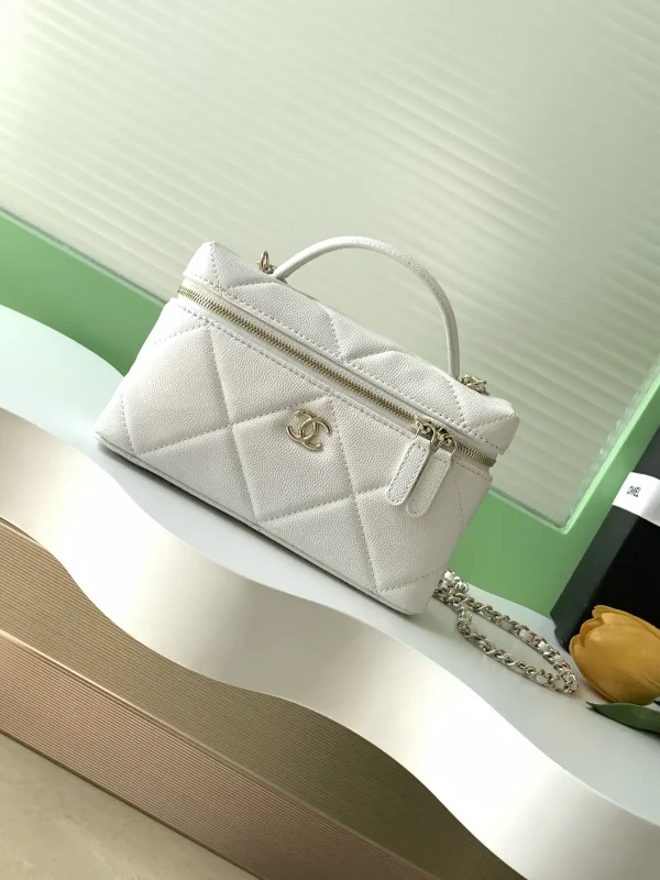 Chanel Quilted Top Handle Bag image 1