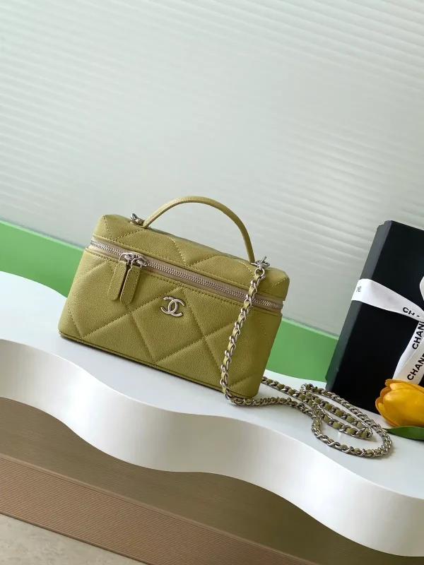 Chanel Quilted Top Handle Vanity Bag image 1