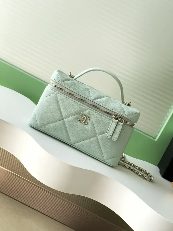 Chanel Quilted Top Handle Bag image 1