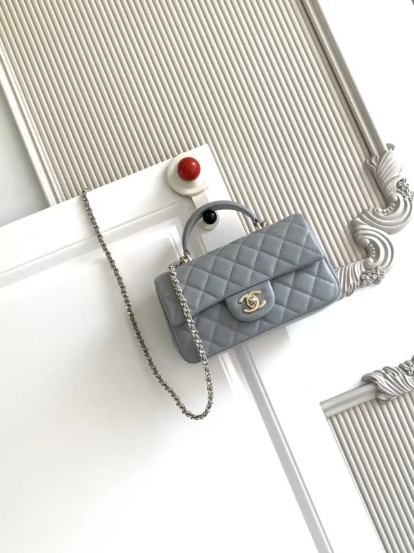 Chanel Quilted Mini Top Handle Bag image 1