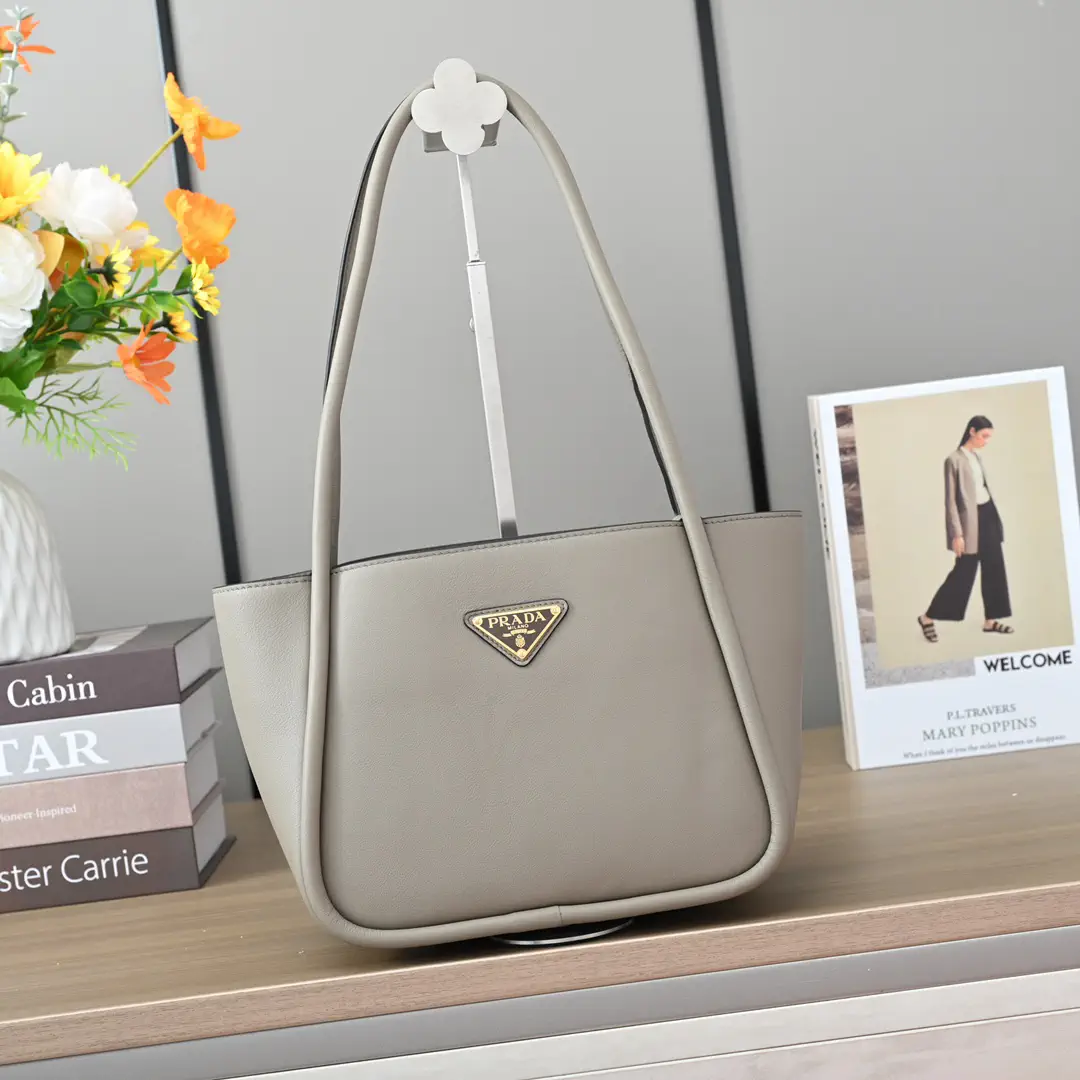 Prada Leather Shoulder Bag image 1