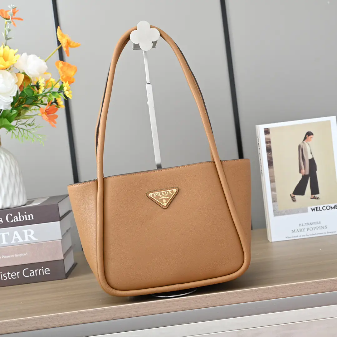 Prada Leather Shoulder Bag image 1