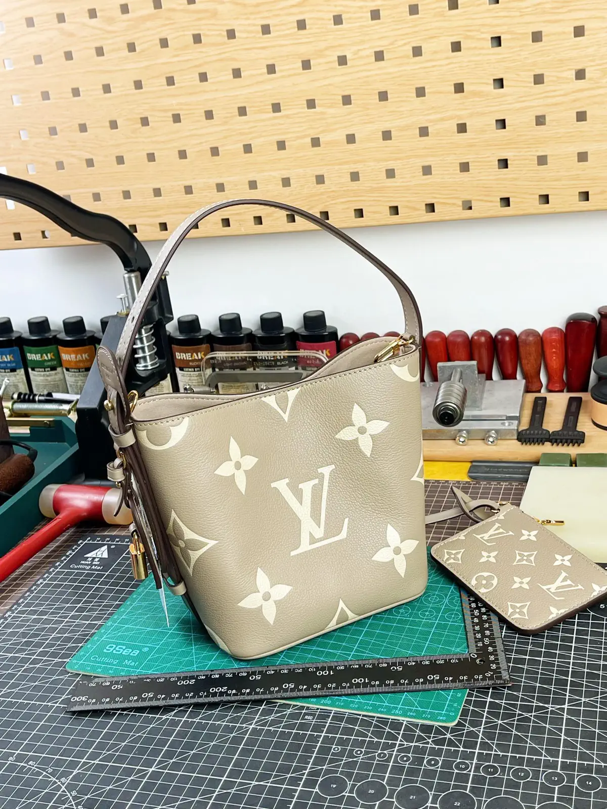 Monogram Bucket Bag image 1