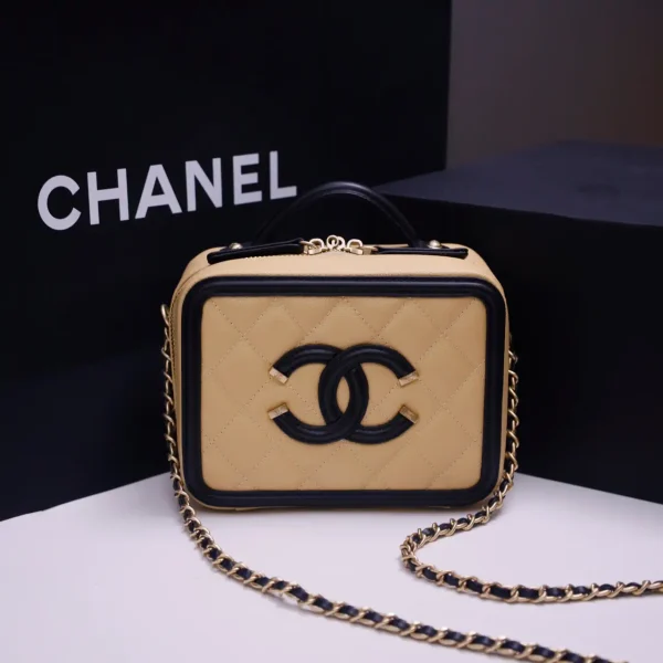 Chanel Quilted Vanity Case Bag image 1