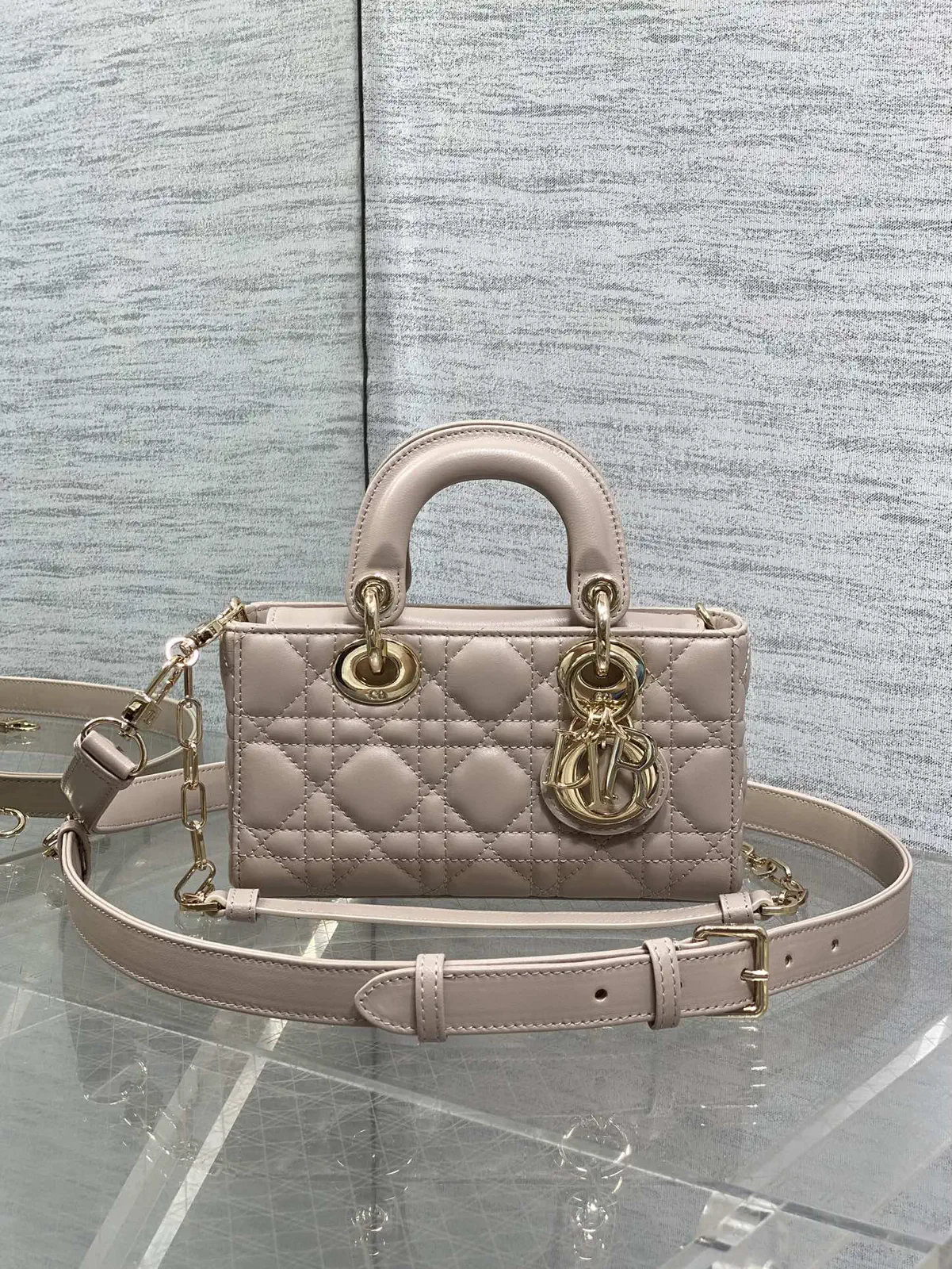 Dior Quilted Mini Top Handle Bag image 1