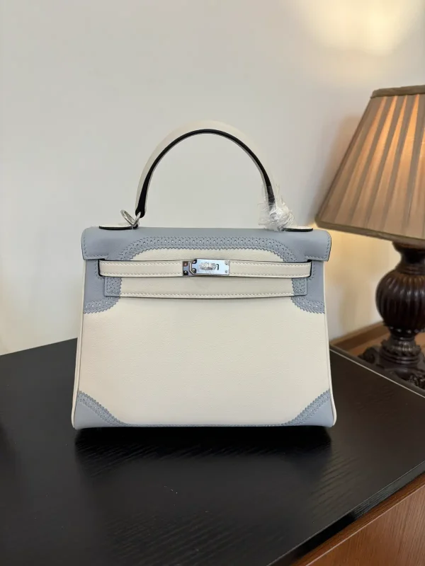 Hermès Two-Tone Top Handle Bag image 1