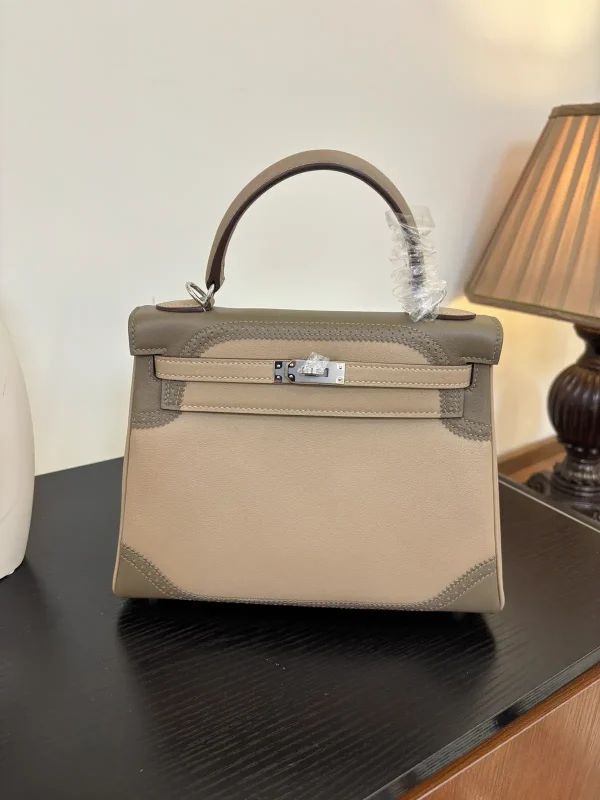 Hermès Kelly Lace Embossed Top Handle Bag image 1