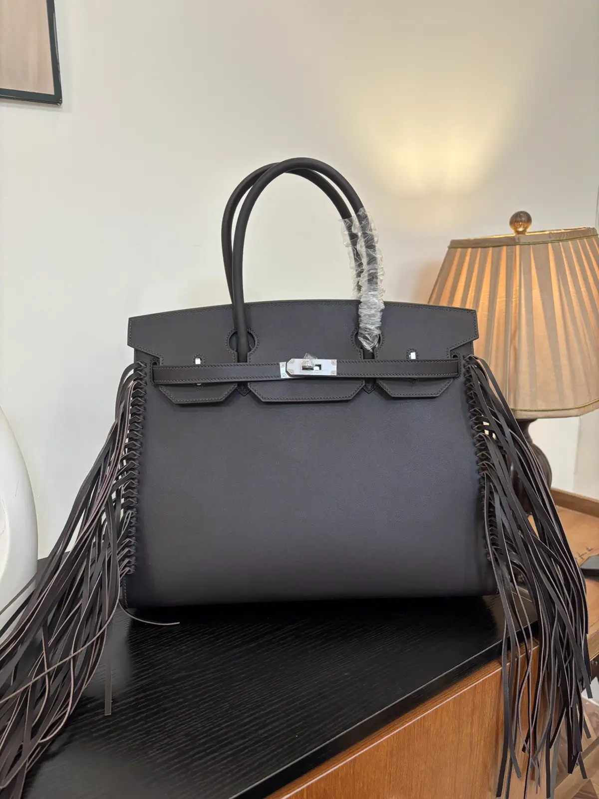 Hermès Fringed Top Handle Bag image 1