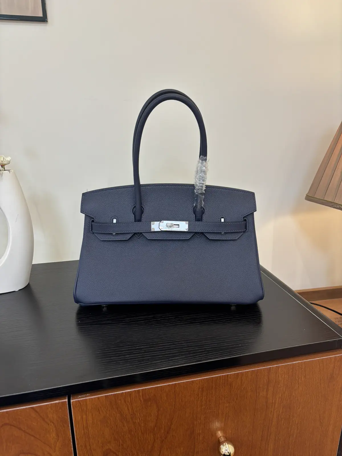 Hermès Evercolor Leather Top Handle Bag image 1