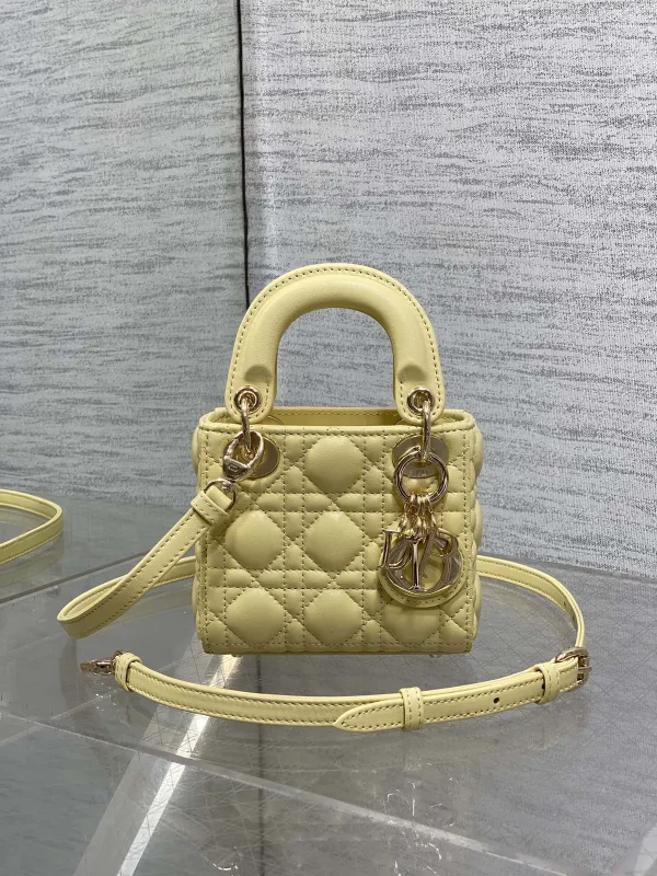 Dior Quilted Micro Top Handle Bag image 1