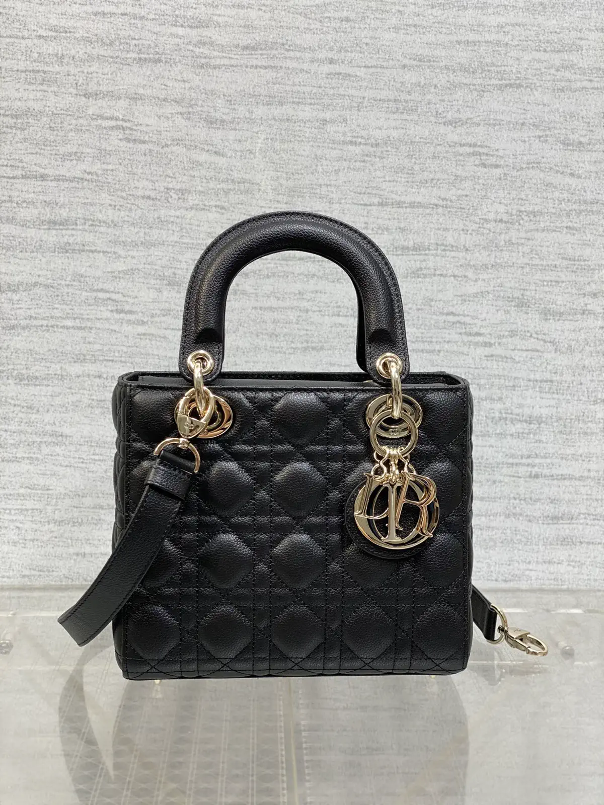 Dior Quilted Top Handle Bag image 1