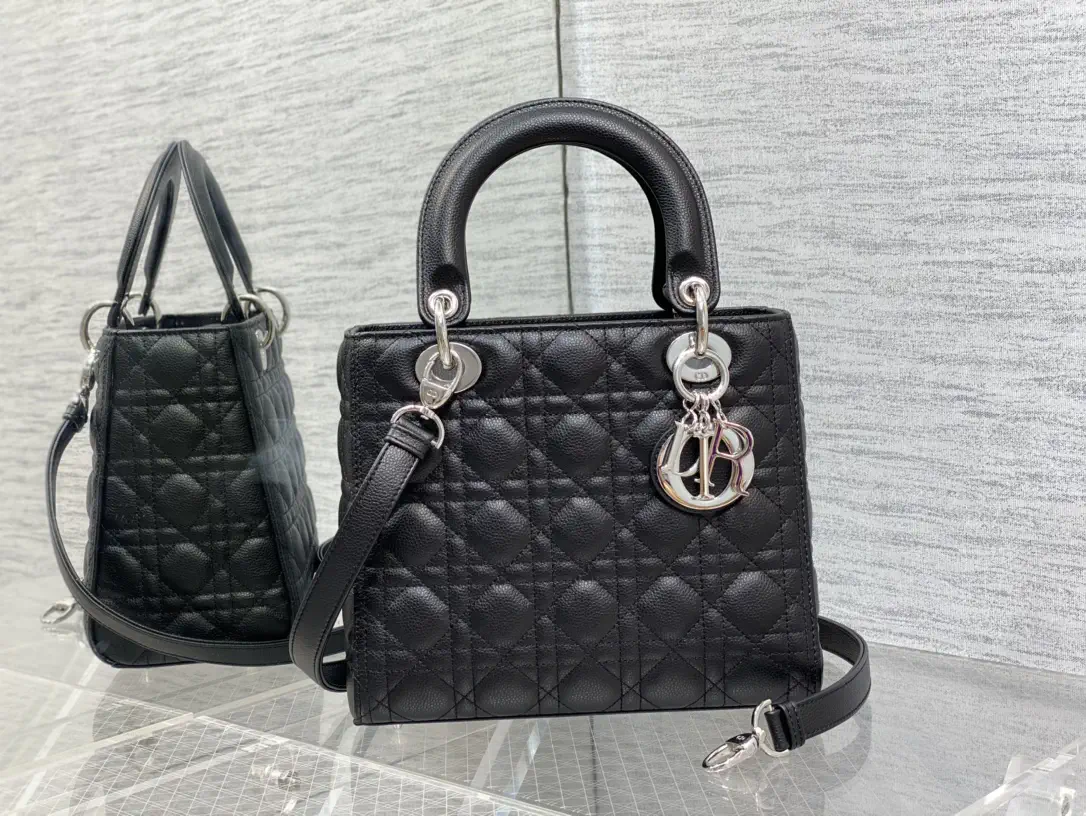 Dior Quilted Top Handle Bag image 1