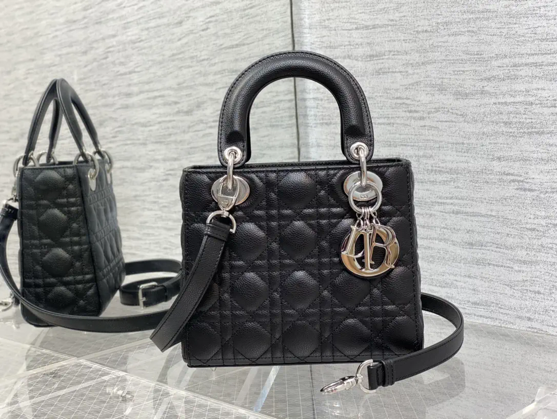 Dior Quilted Top Handle Bag image 1